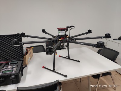 Ispezioni d'impianto con Sistema aereomobile a pilotaggio remoto con drone (SAPR)