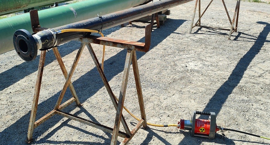 Controllo saldature con indagine radiografica e a raggi gamma