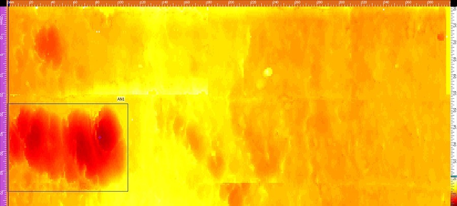 Corrosion mapping: mappatura della corrosione mediante ultrasuoni